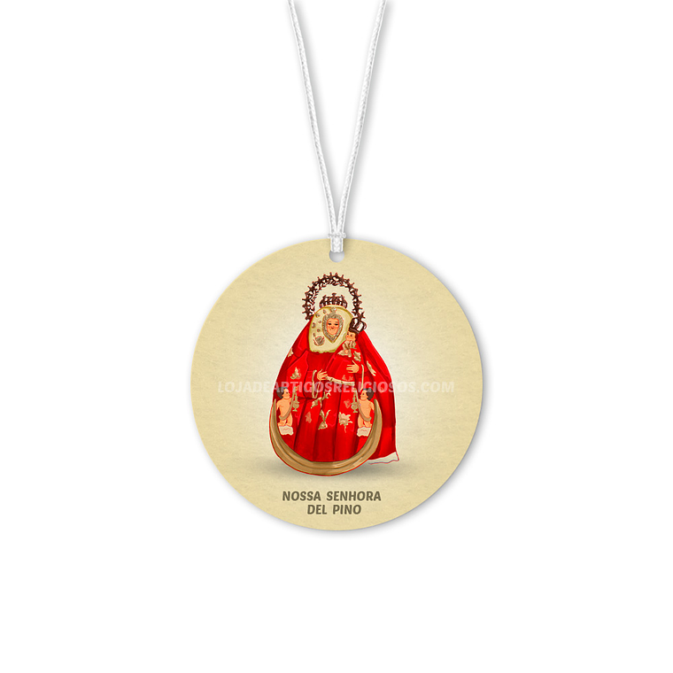 Ambientador de carro de Nossa Senhora del Pino 1