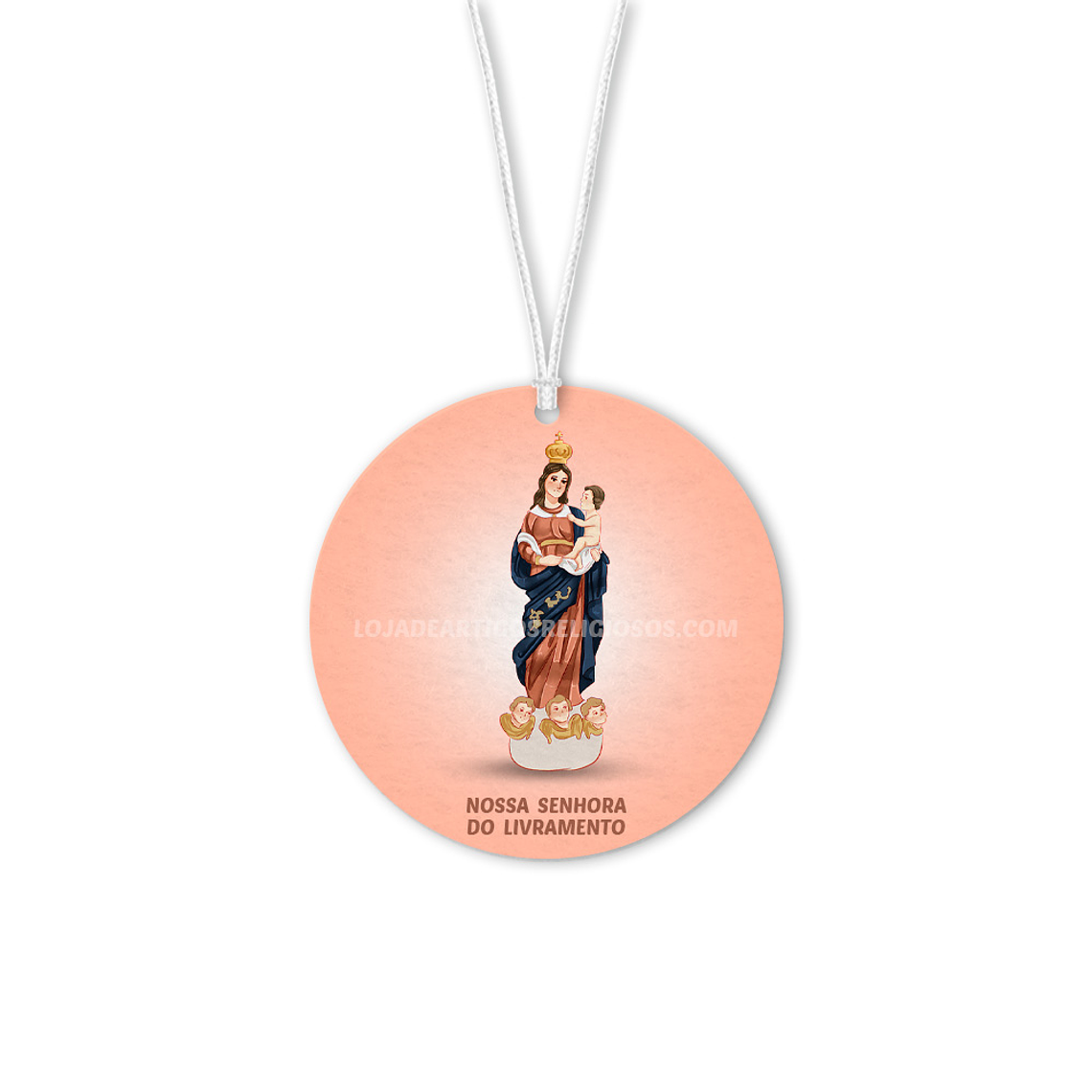Ambientador de carro de Nossa Senhora do Livramento 1