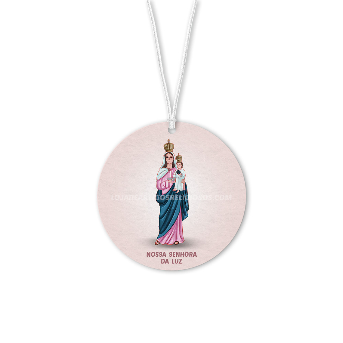 Ambientador de carro de Nossa Senhora da Luz 1