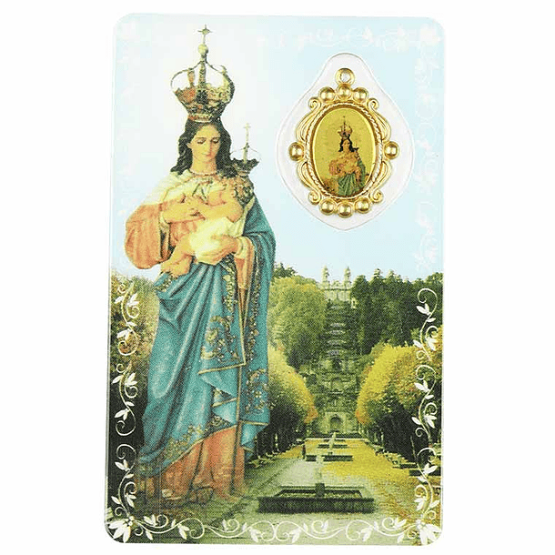 Prayer card of Our Lady of Remedies 1