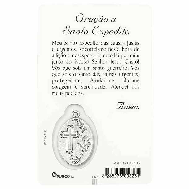 Carta religiosa di Sant' Expedito 2