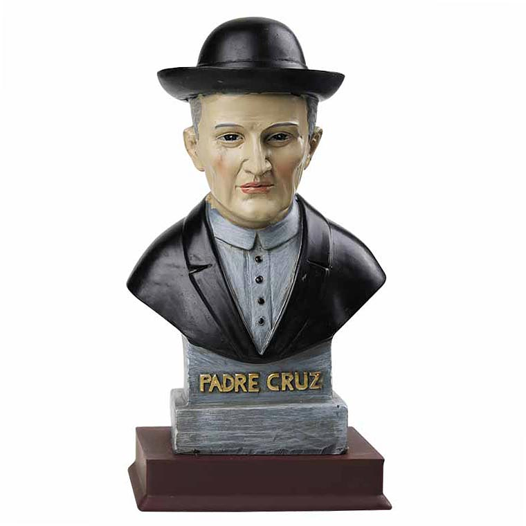 Visage du Père Cruz 15 cm 1