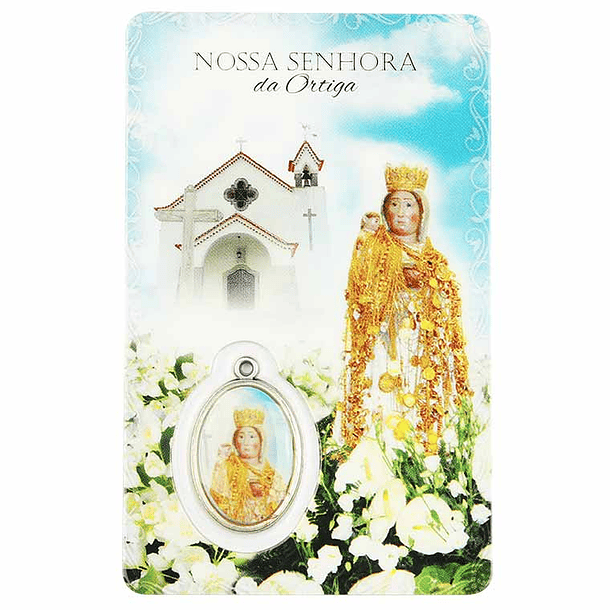 Our Lady of Ortiga prayer card 1