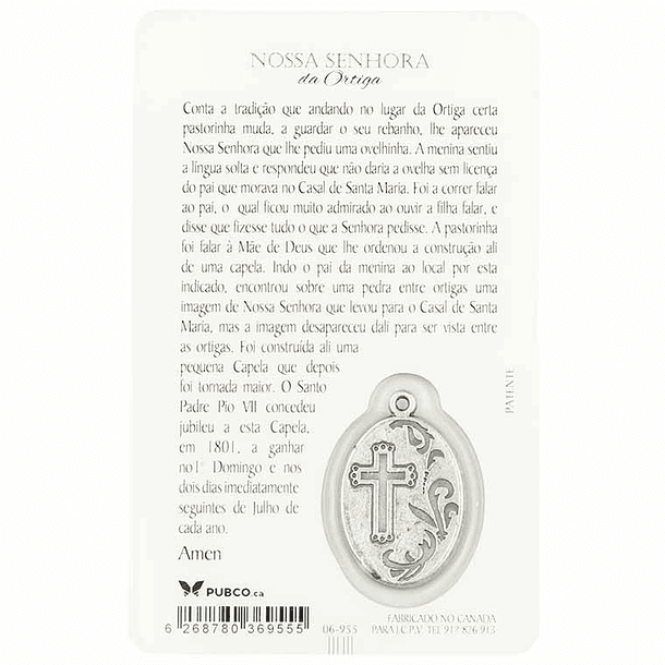 Pagela de Nossa Senhora da Ortiga 2