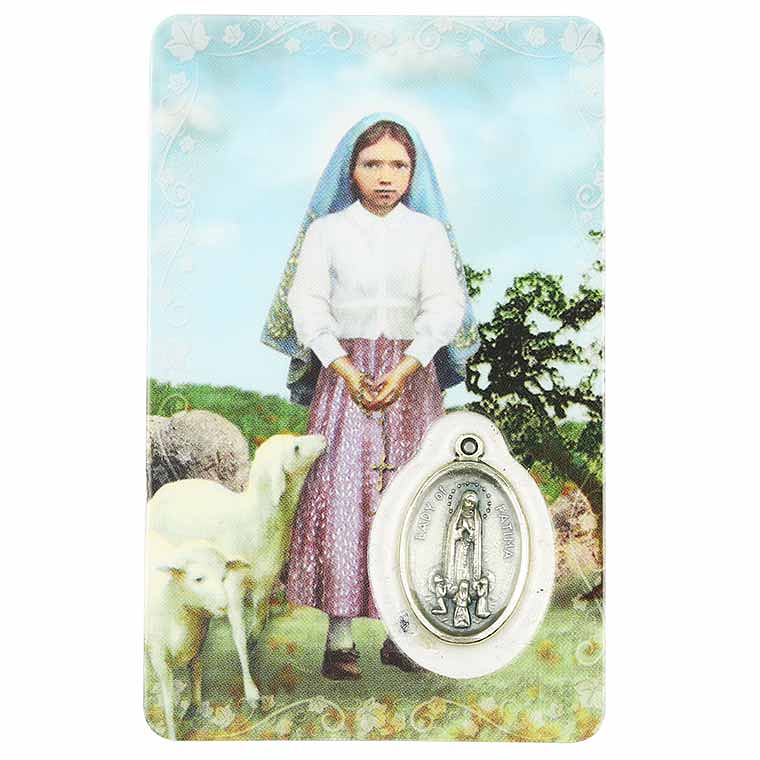 Saint Jacinta's prayer card 1