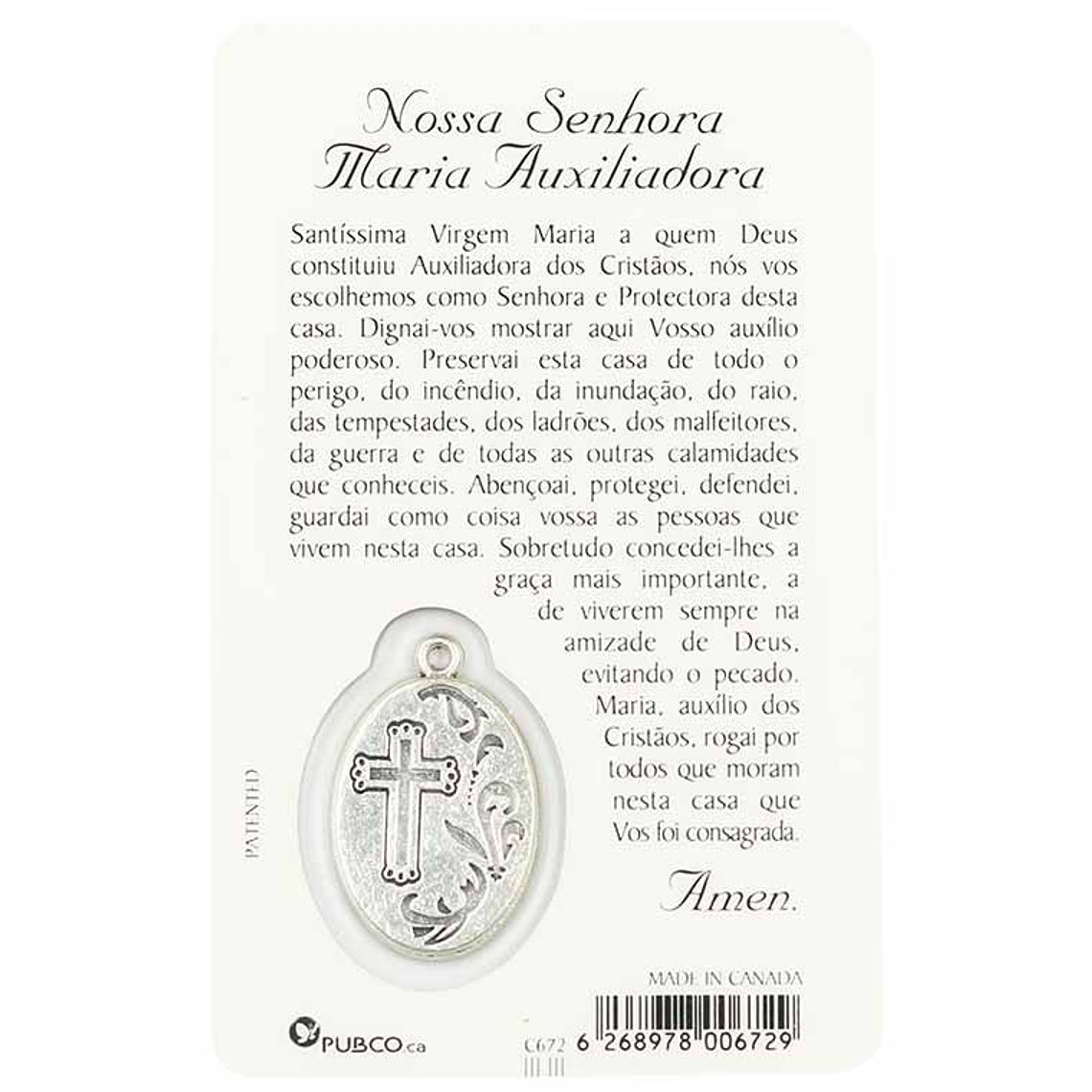 Pagela de Nossa Senhora Auxiliadora 2