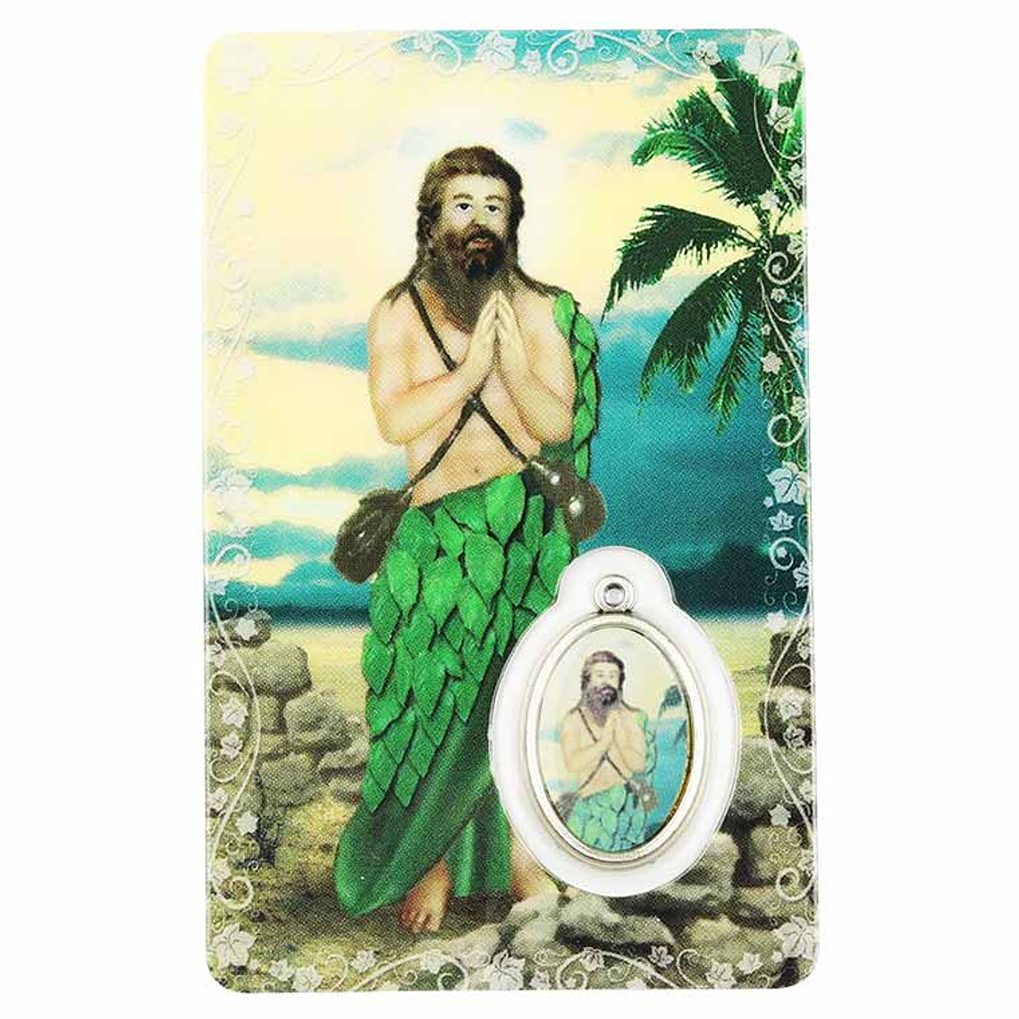 Prayer card of Saint Onuphrius 1