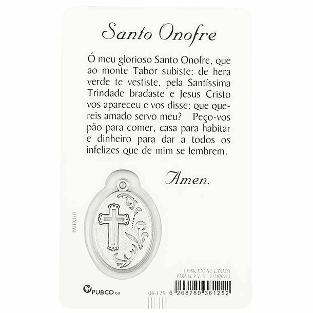 Tarjeta Santo Onofre 2