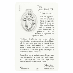 Biglietto con preghiera Beato Giovanni Paolo II