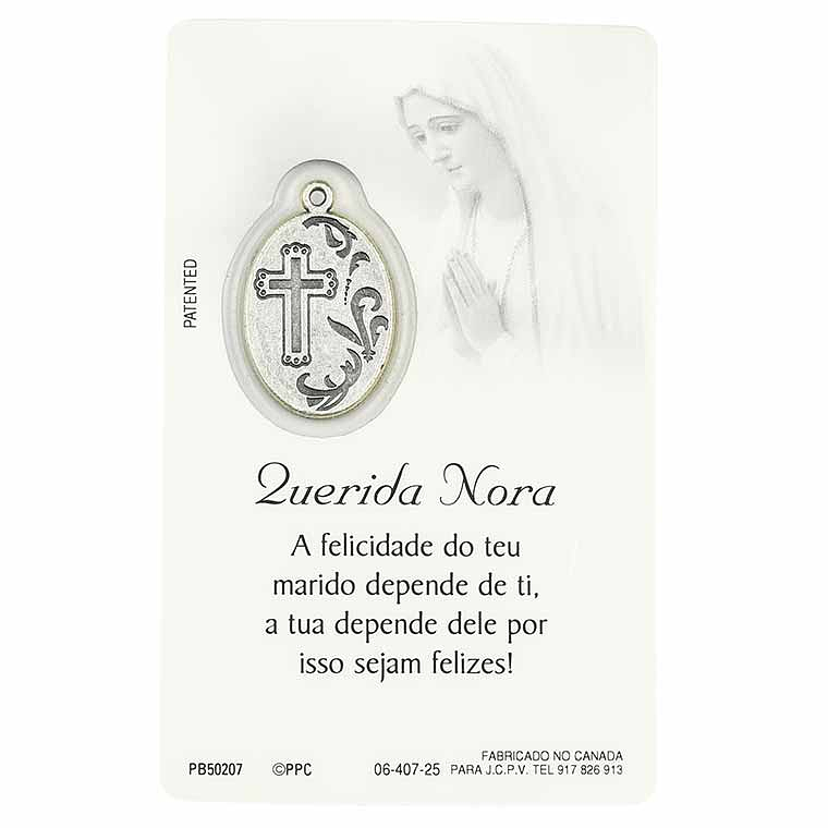 Carte avec prière avec dédicatoir à la belle-fille 2