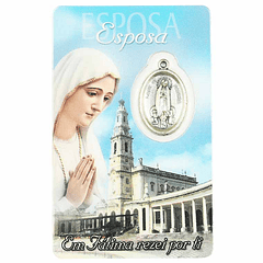 Card with dedication to Wife