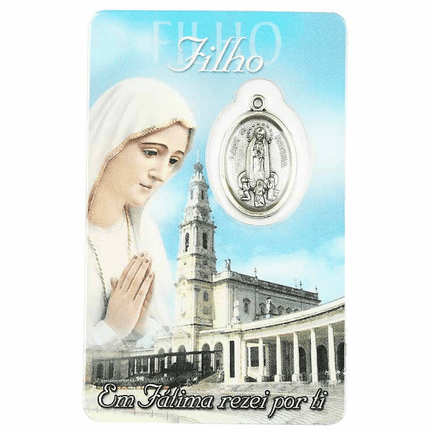 Cartão com dedicatória a Filho 1