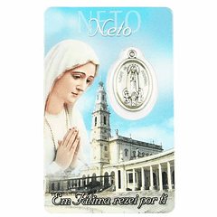 Card with dedication to Grandson