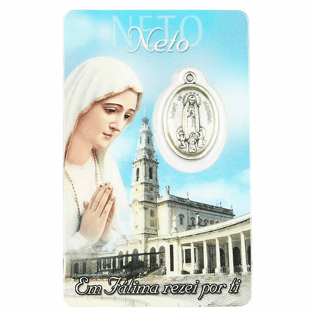 Cartão com dedicatória a Neto 1