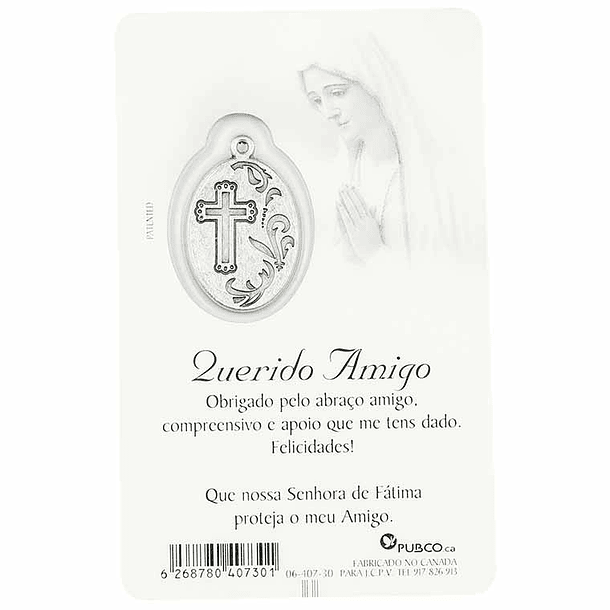 Cartão com dedicatória a Amigo 2