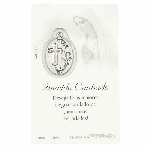 Carte avec dédicace à son beau-frère 2