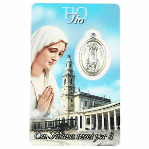 Card with dedication to Uncle