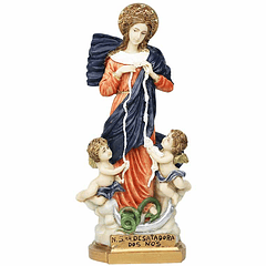 Estatua de Nuestra Señora Desata de nudos 22 cm