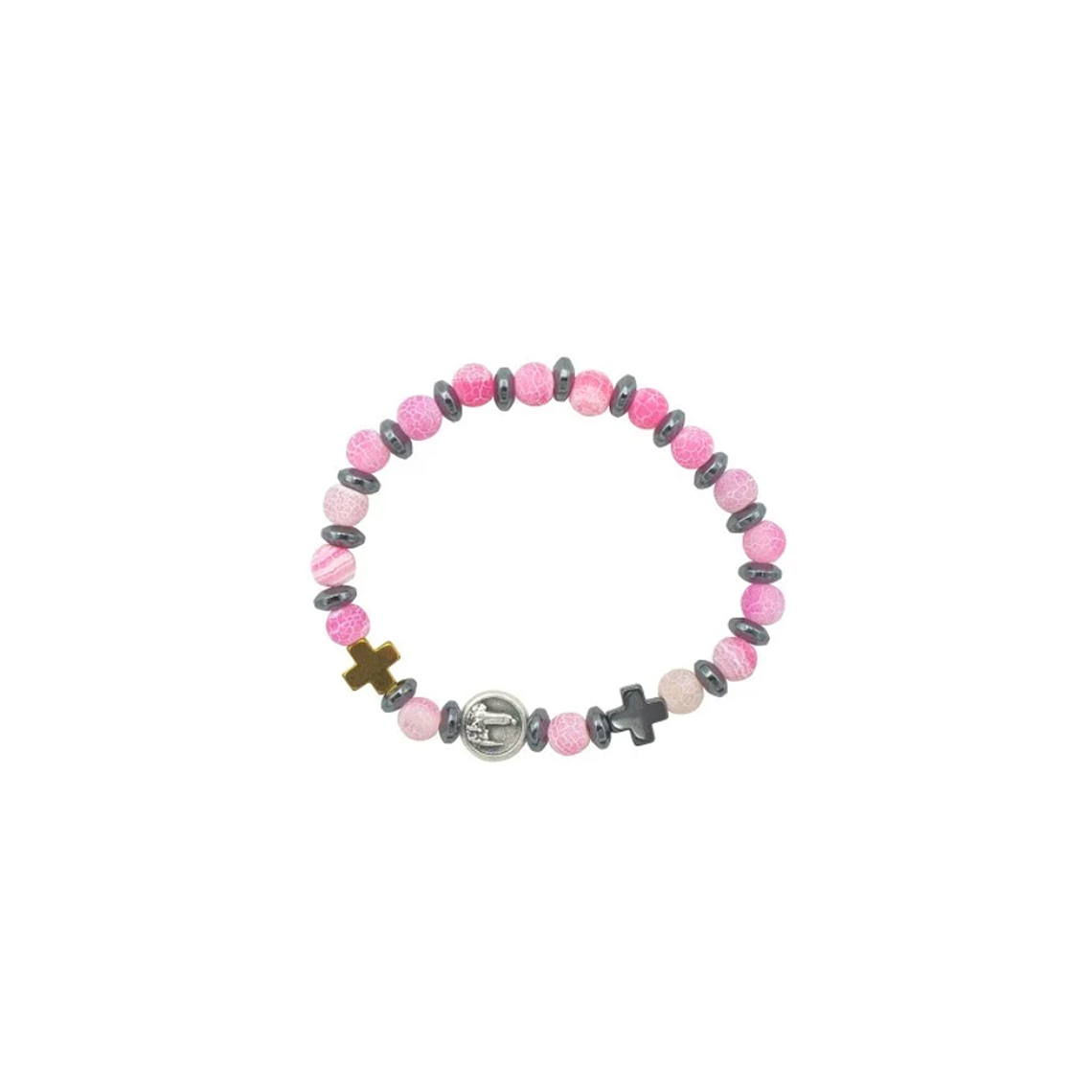 Colored hematite bracelet 3