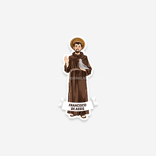 Saint Francis of Assisi Catholic Sticker