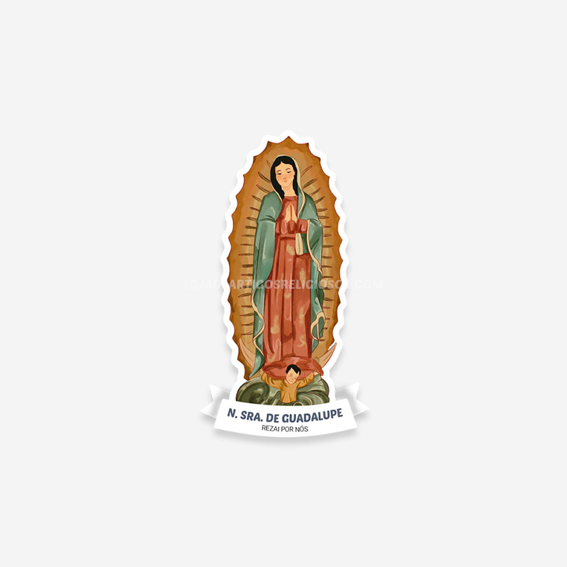 Autocollant Notre-Dame de Guadalupe 1