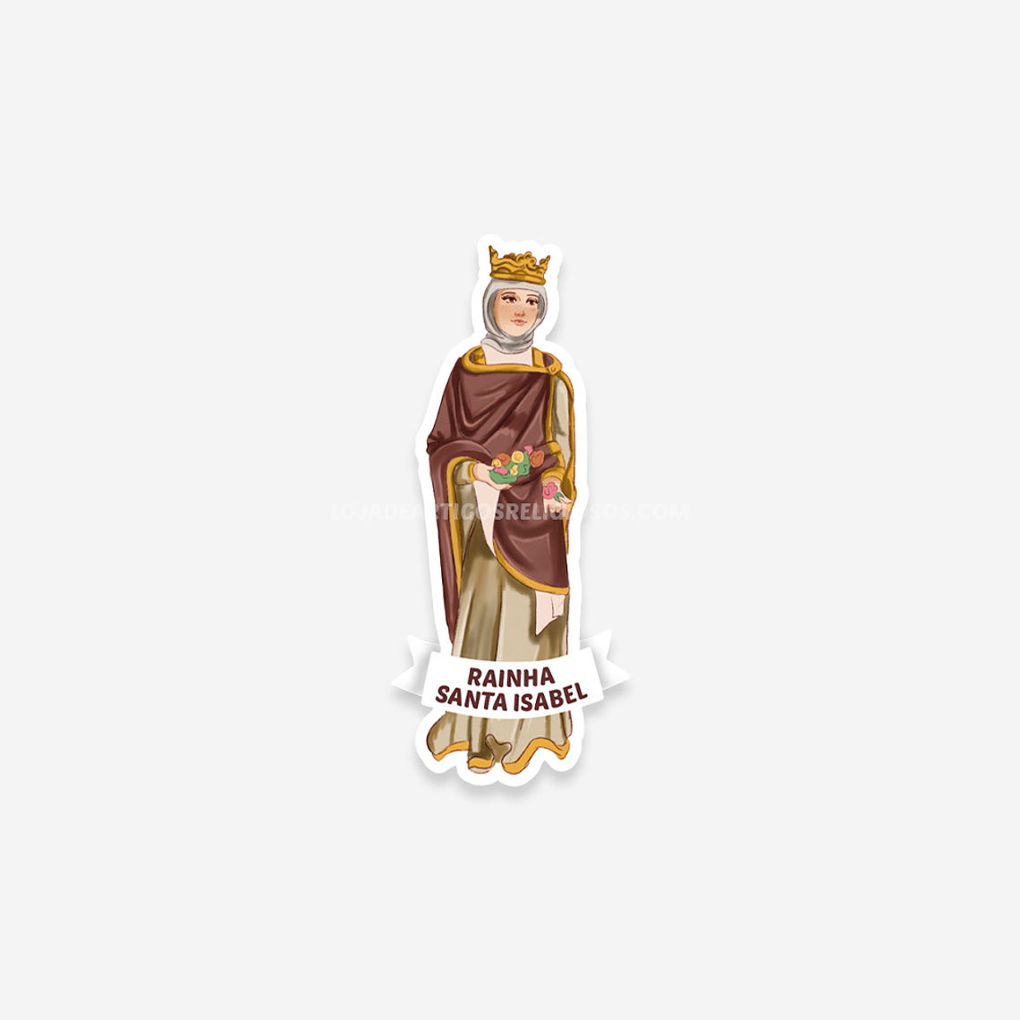Queen Saint Elizabeth Catholic sticker 1