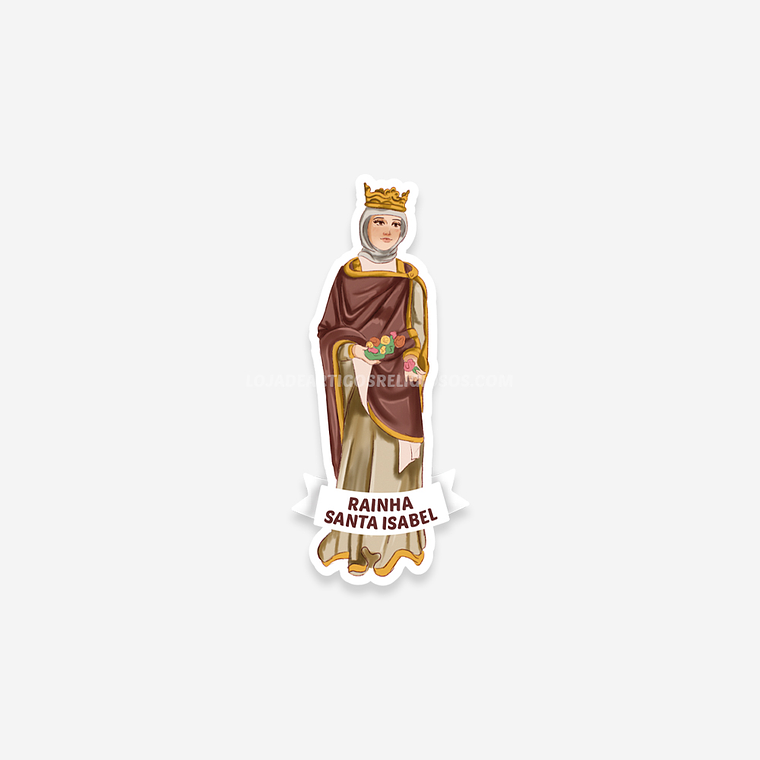 Queen Saint Elizabeth Catholic sticker 1