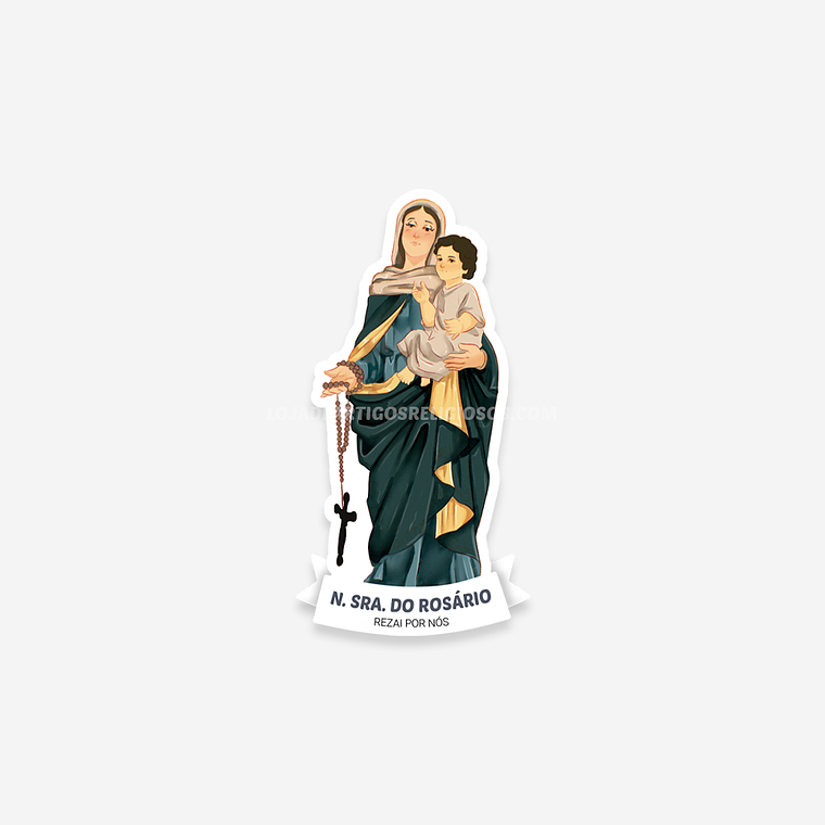 Our Lady of the Rosary sticker 1