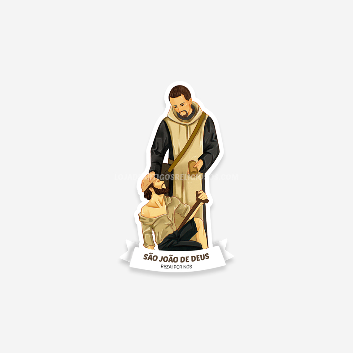 Saint John of God sticker 1