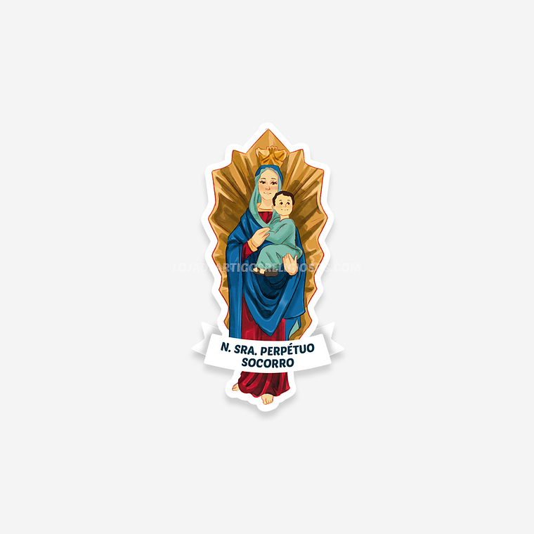 Our Lady of Perpetual Help Sticker 1