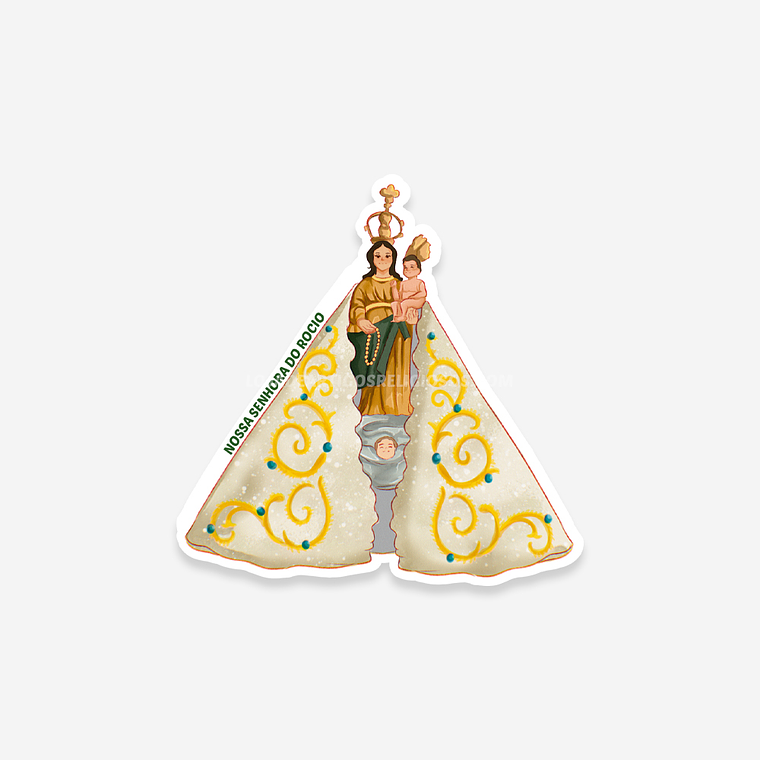 Our Lady of Rocio sticker 1