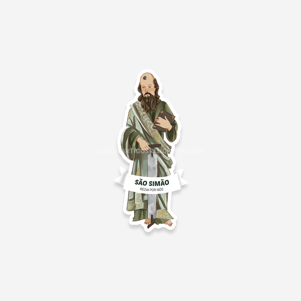 Saint Simon Catholic sticker 1