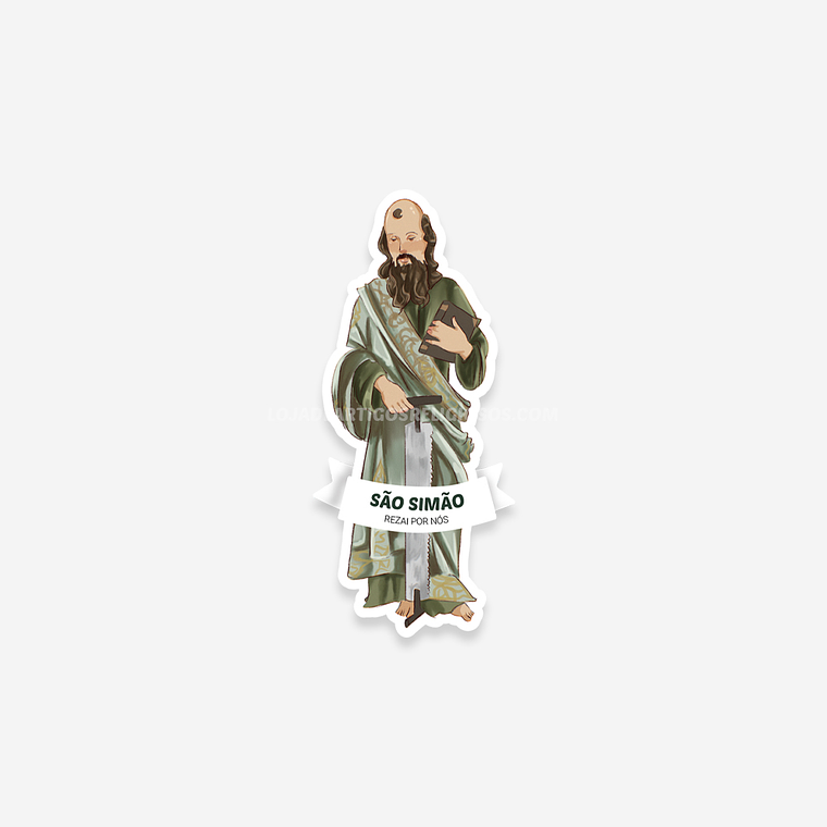 Saint Simon Catholic sticker 1