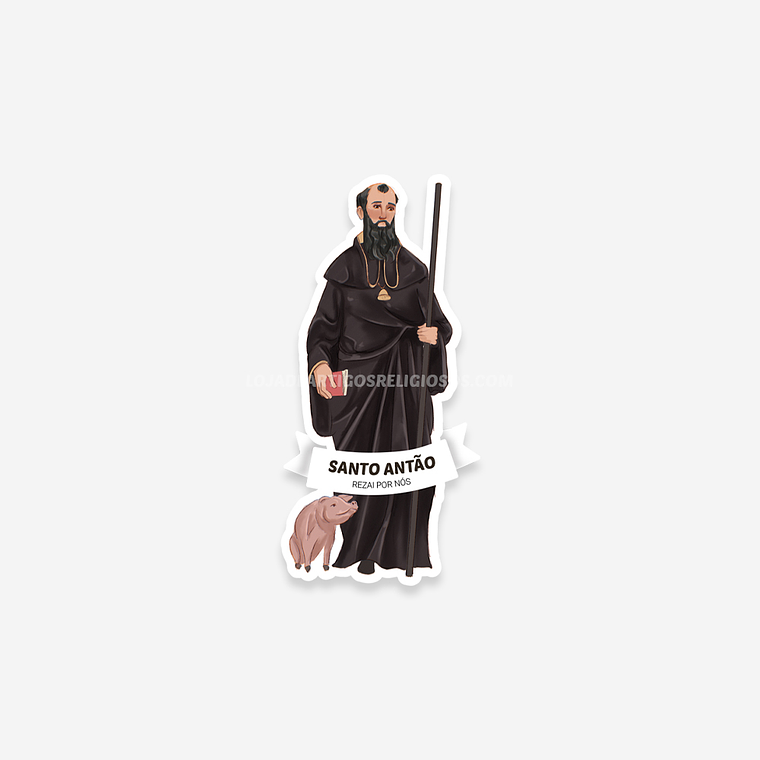 Saint Anthony the Great Sticker 1