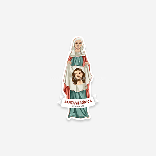 Saint Veronica Catholic sticker