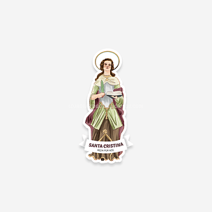 Saint Christina Sticker
