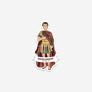 Saint Expeditus Catholic sticker