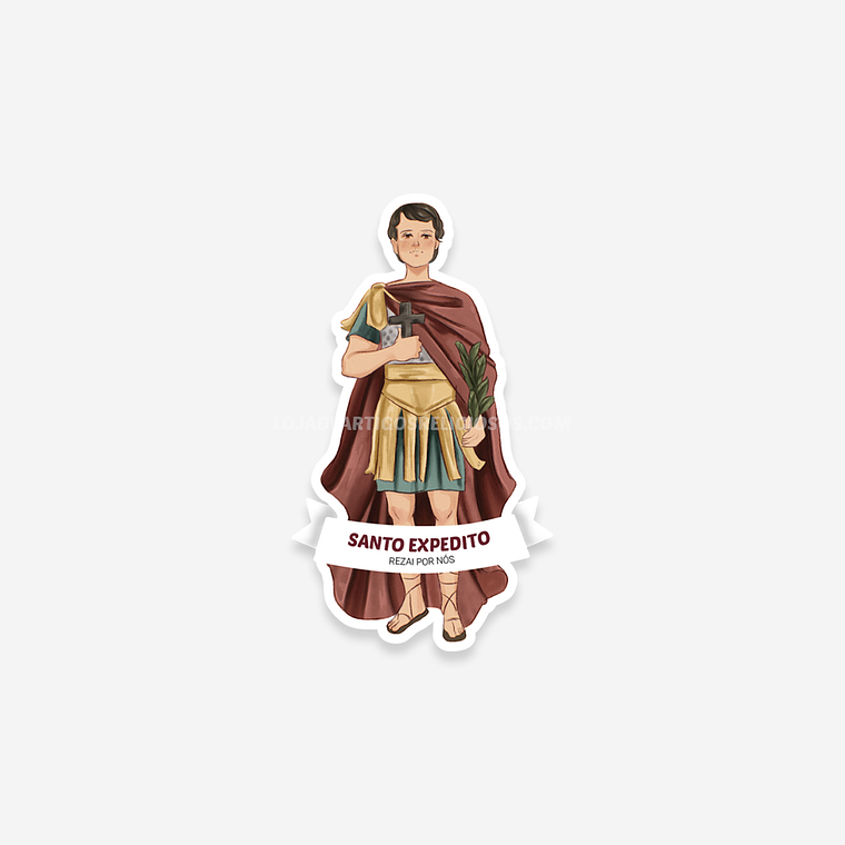 Saint Expeditus Catholic sticker 1