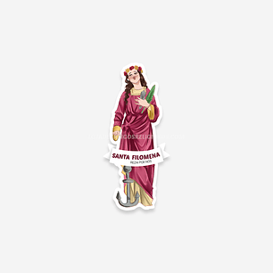 Saint Philomena Catholic Sticker