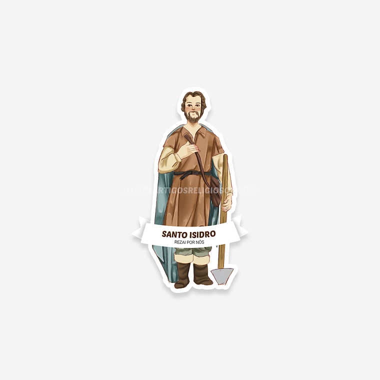 Saint Isidore sticker 1