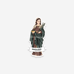 Saint Lucy Catholic sticker