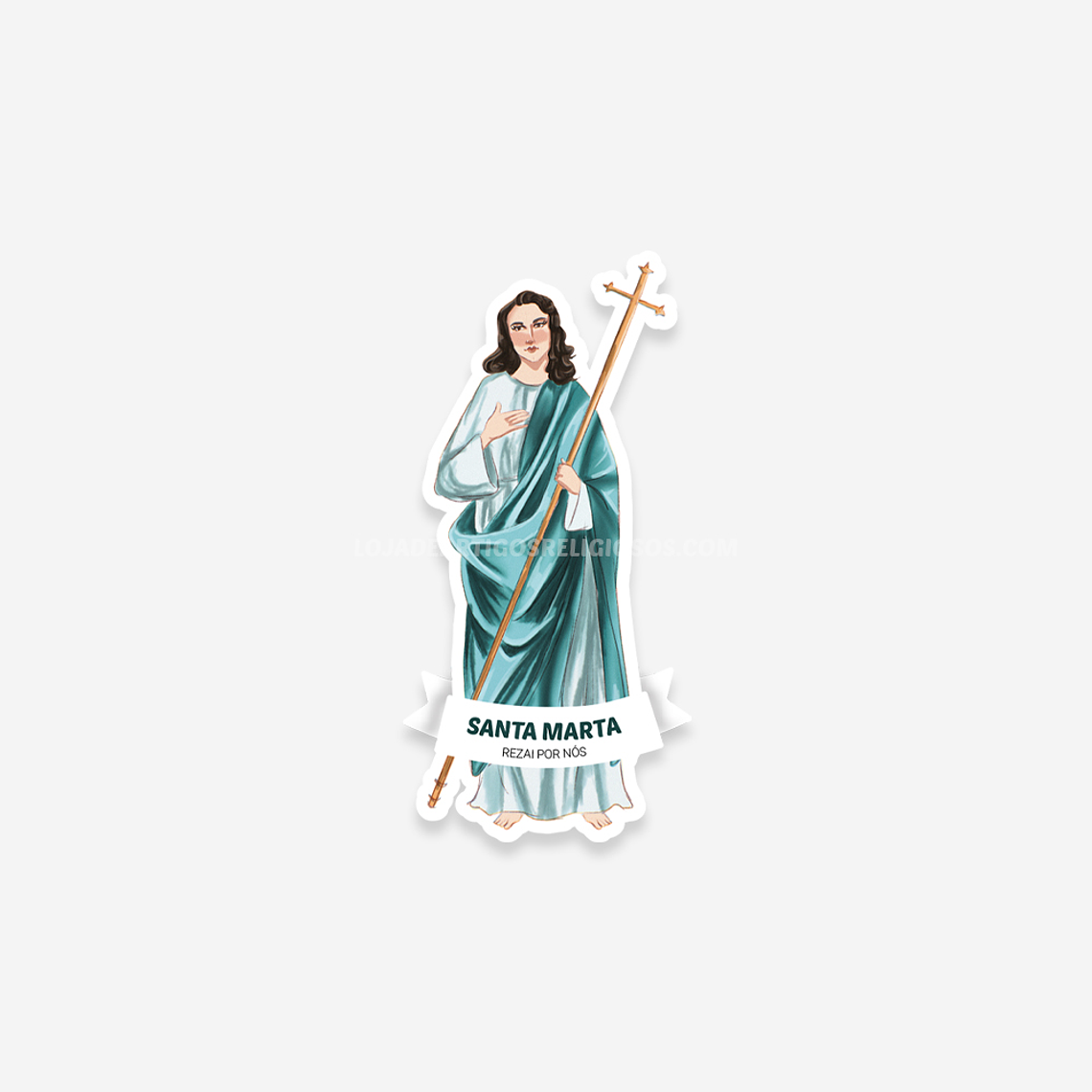 Saint Martha Catholic sticker 1