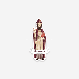 Saint Nicholas Catholic Sticker