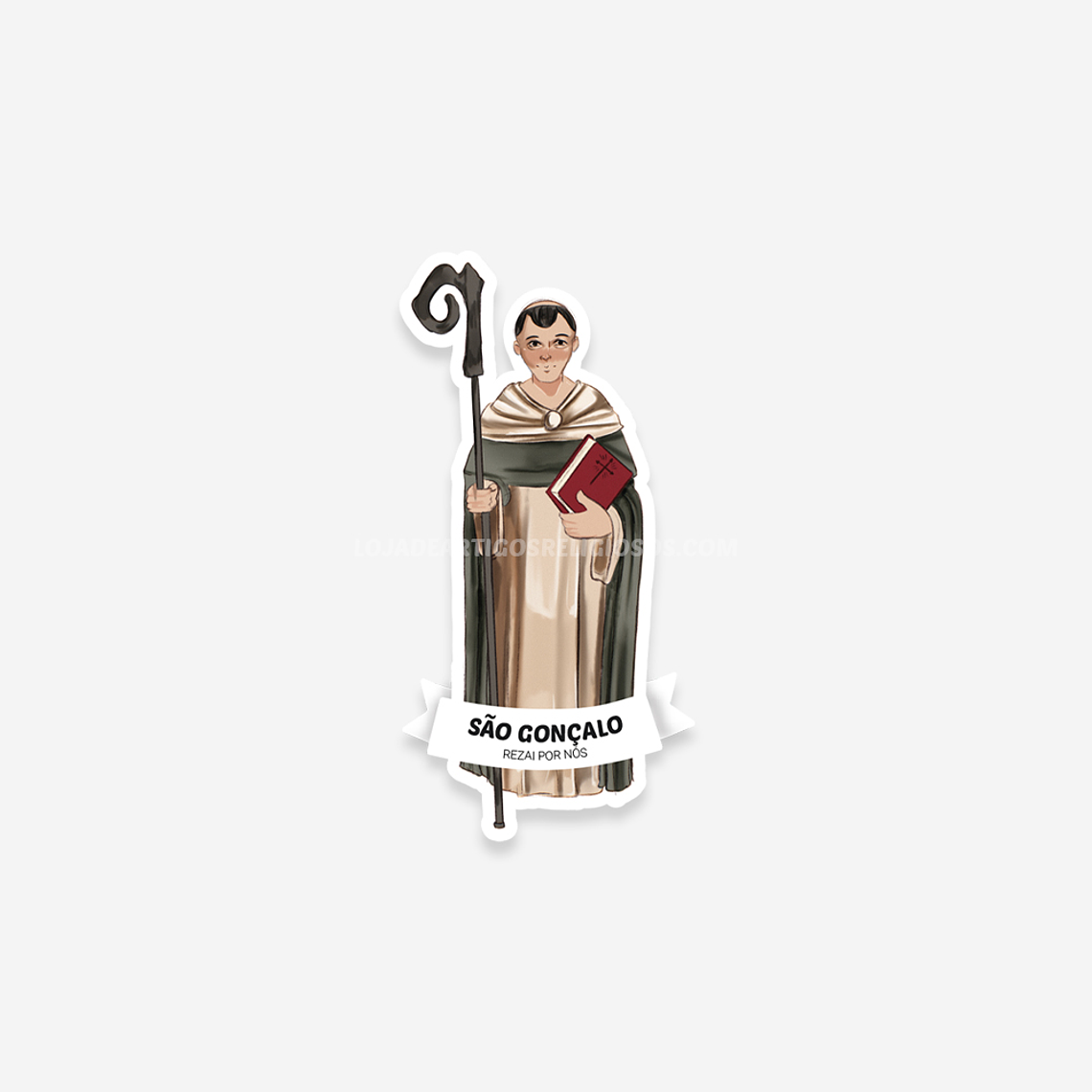 Autocolante católico de São Gonçalo 1