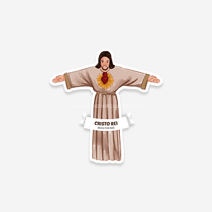 Christ the King Catholic sticker
