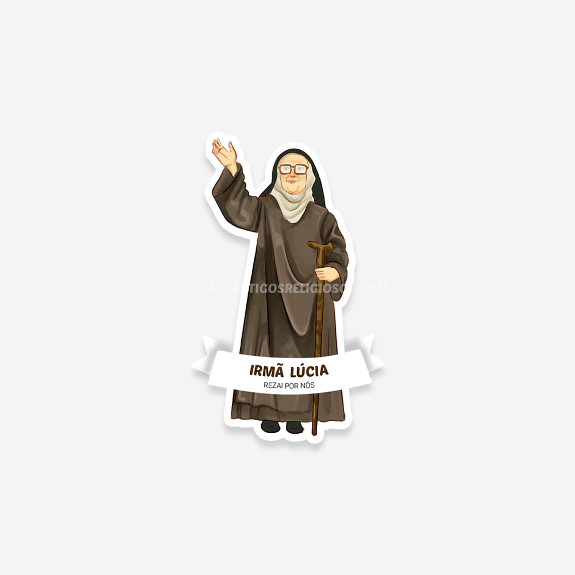 Sister Lucia Catholic sticker 1