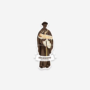 Saint Benedict sticker