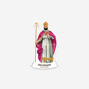 Saint Cyprian sticker