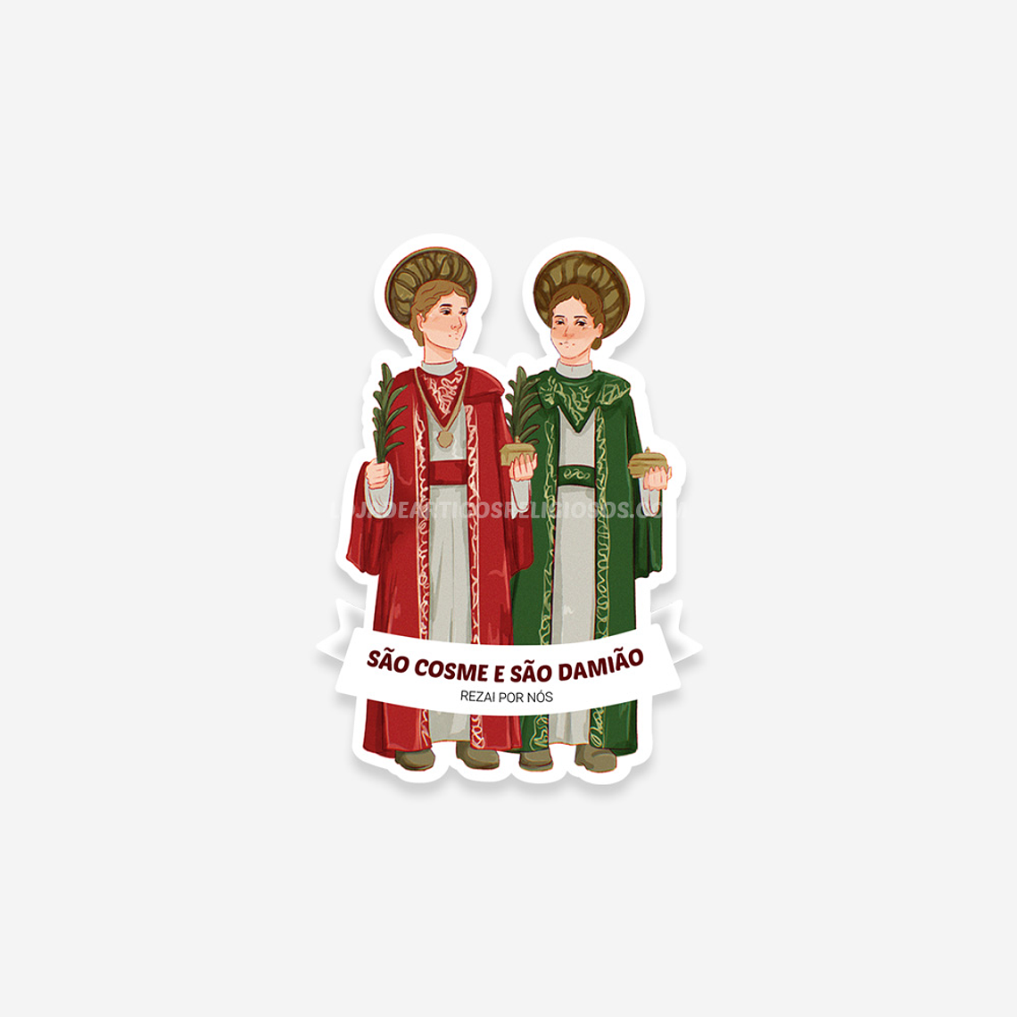 Autocolante de São Cosme e São Damião 1