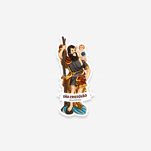 Saint Christopher Sticker